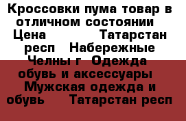 Кроссовки пума товар в отличном состоянии › Цена ­ 2 000 - Татарстан респ., Набережные Челны г. Одежда, обувь и аксессуары » Мужская одежда и обувь   . Татарстан респ.